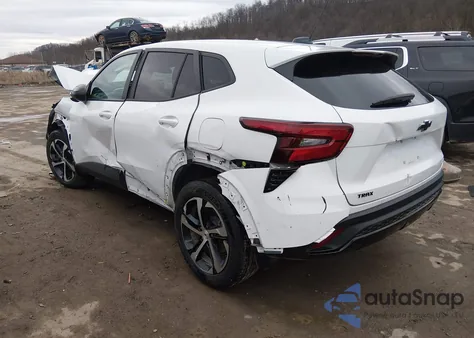 2025 Chevrolet Trax Fwd 1Rs из США, поврежденный, VIN KL77LGEP2SC021726